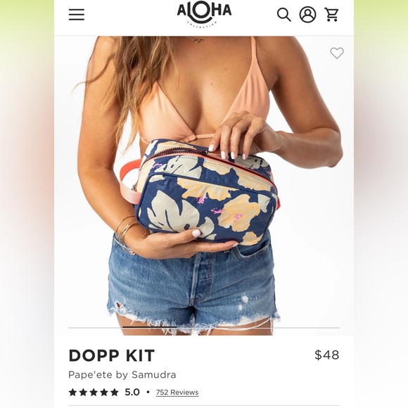 ALOHA COLLECTION Dopp Kit - Picture 4 of 8